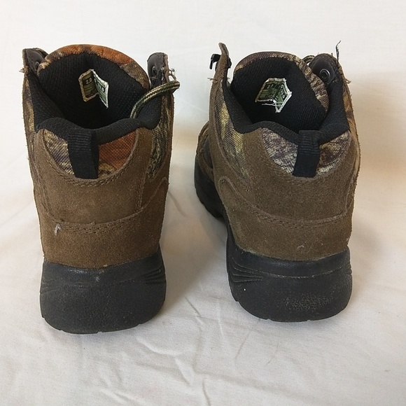 Game Winner Kids Camo Lace Up Boots - Picture 4 of 5